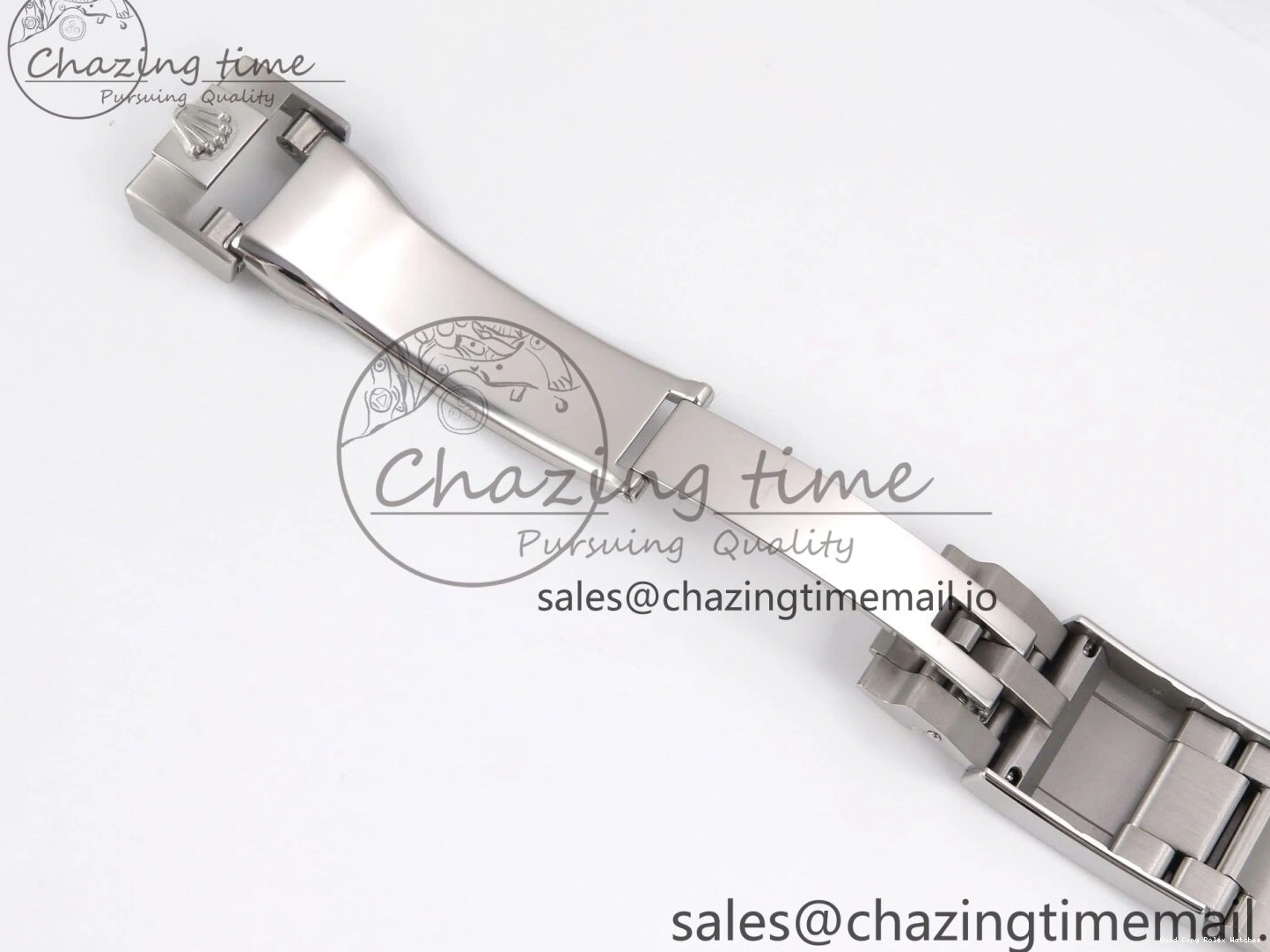 Good Copy Rolex Watches GMT-Master Bracelet Best Practical SH3285 CHS II Oyster GRNR 1019 EF on 904L 1:1 Edition 126710 1223